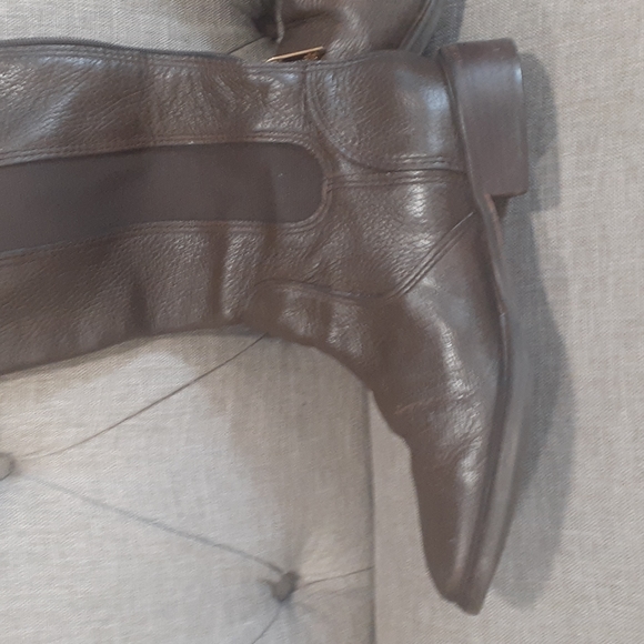 Tory burch Kristy brown leather boots size 10M - Picture 15 of 16